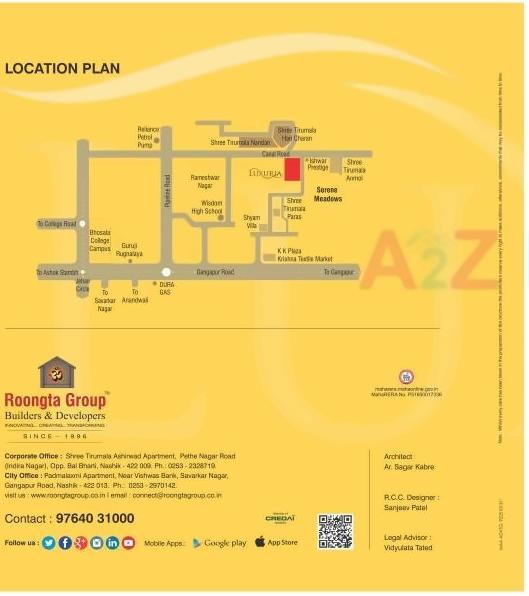  of real estate project Shree Tirumala Luxuria Apartment located at Aanandwali, Nashik, Maharashtra