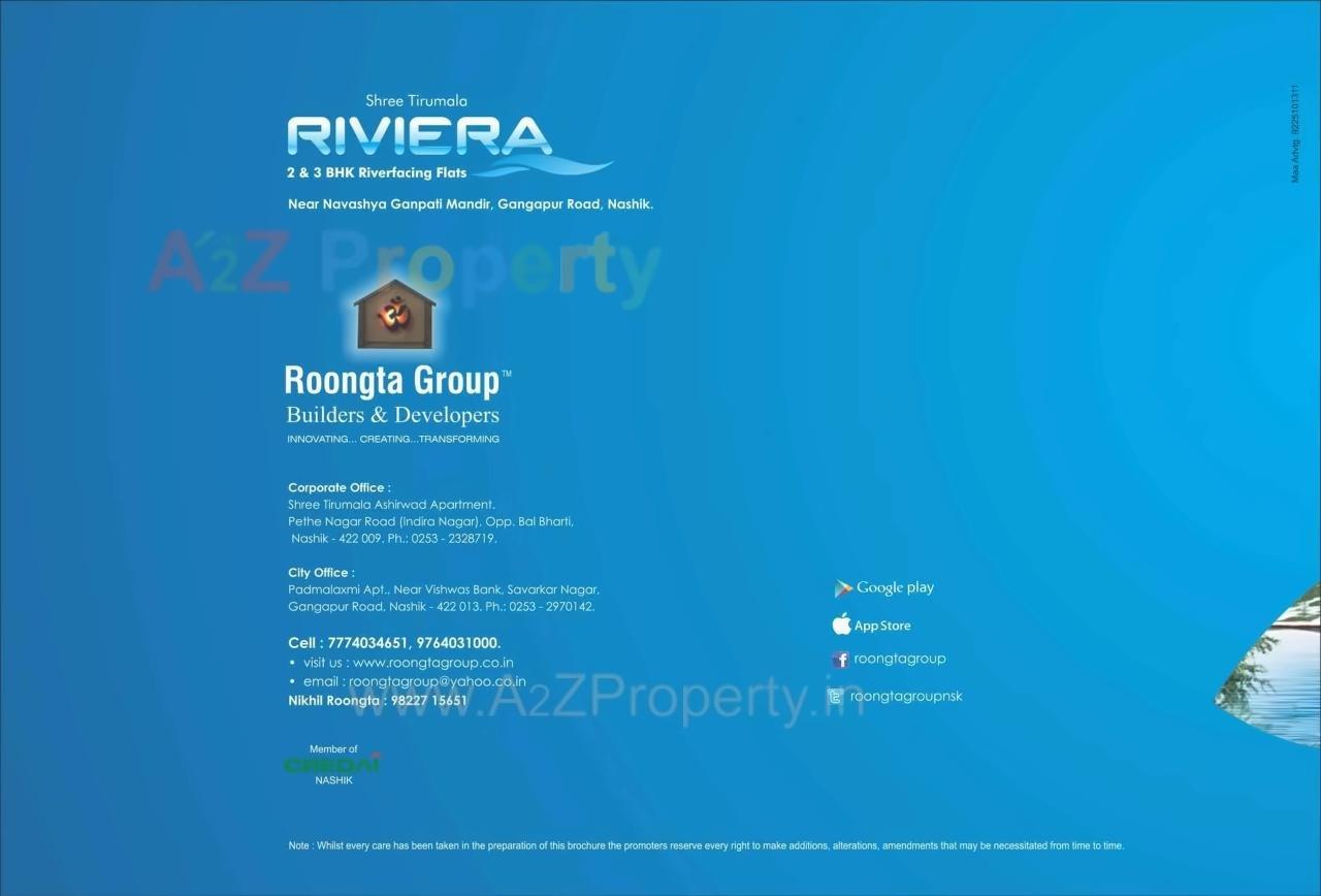  of real estate project Shree Tirumala Riviera located at Aanandwali, Nashik, Maharashtra