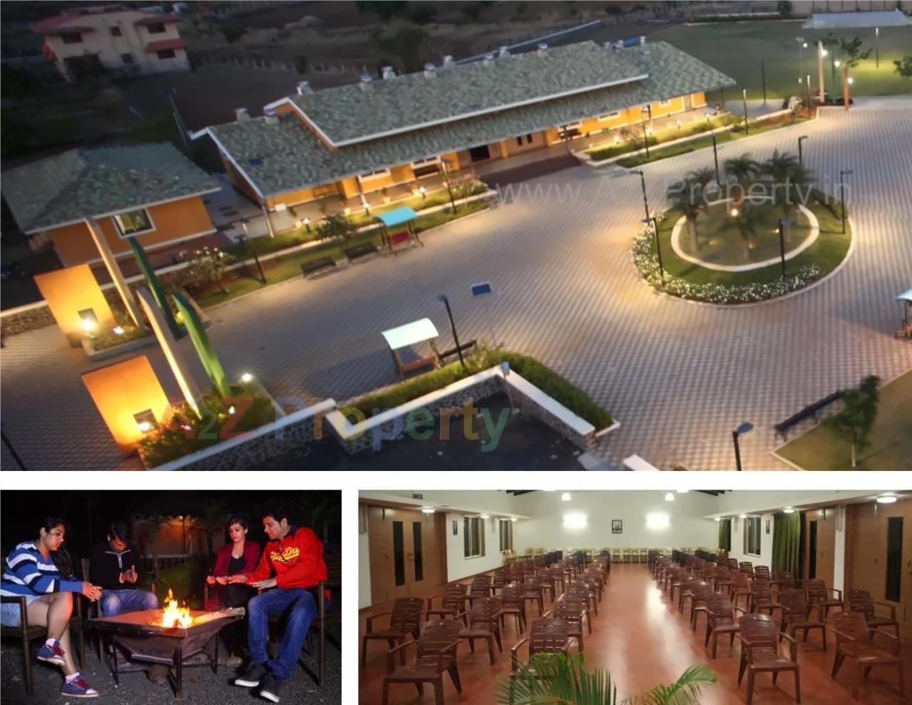 3D Elevation of real estate project Shree Venkatesha Dream Flowers located at Pimprisado, Nashik, Maharashtra