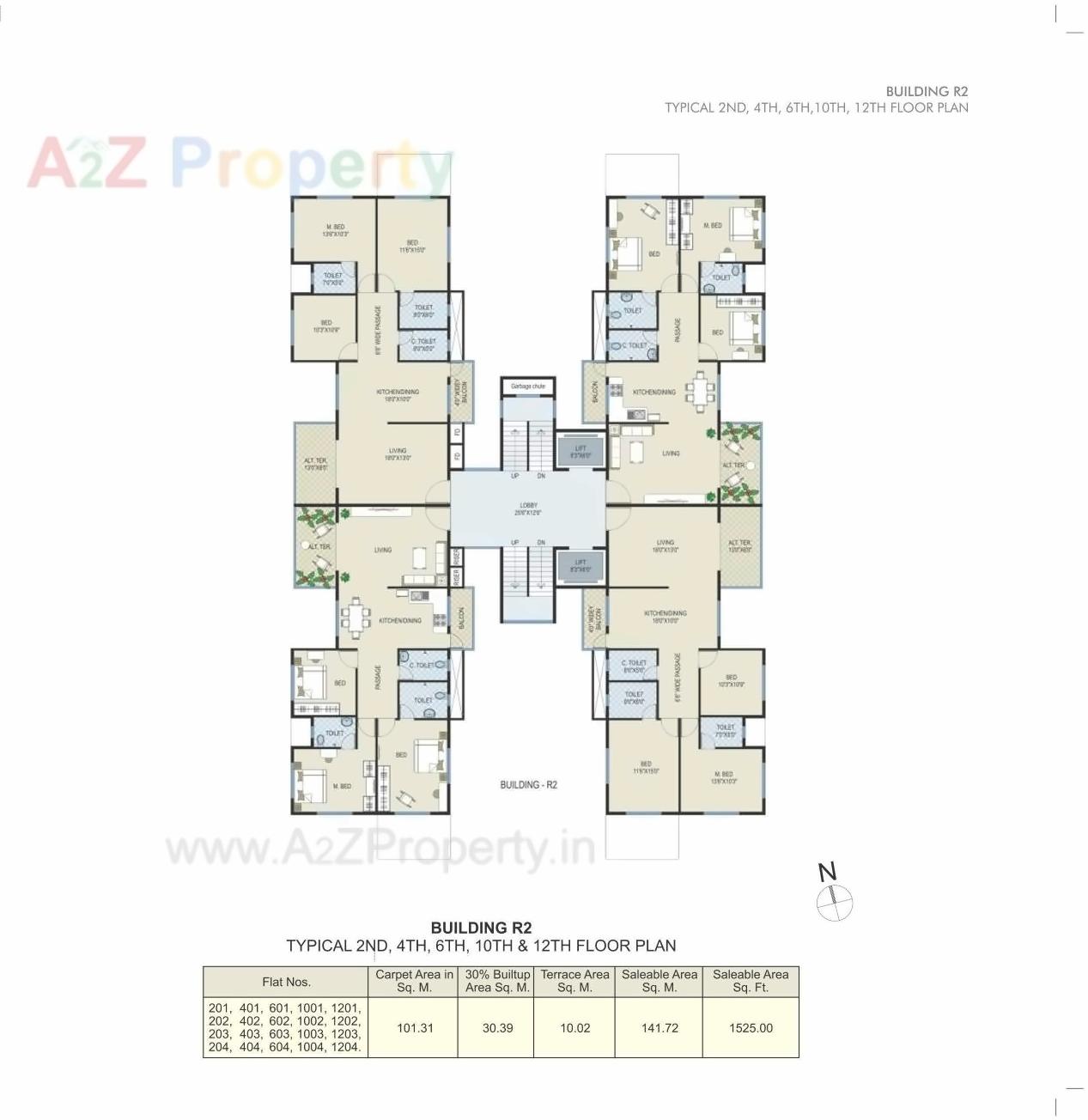 Layout of real estate project Suyojit One World I,  Hospital located at Deolali-cb, Nashik, Maharashtra