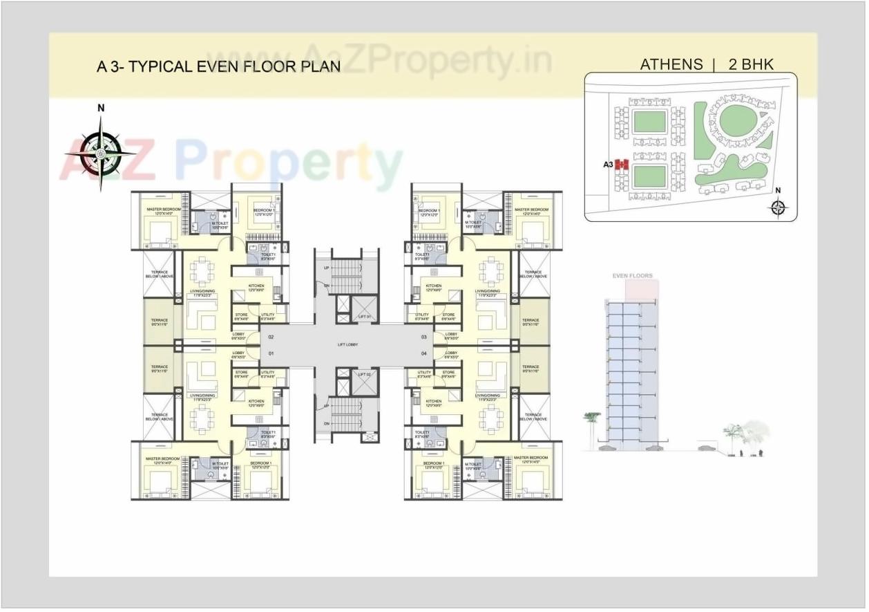 Layout of real estate project The Metrozone Aspen located at Nashik-m-corp, Nashik, Maharashtra