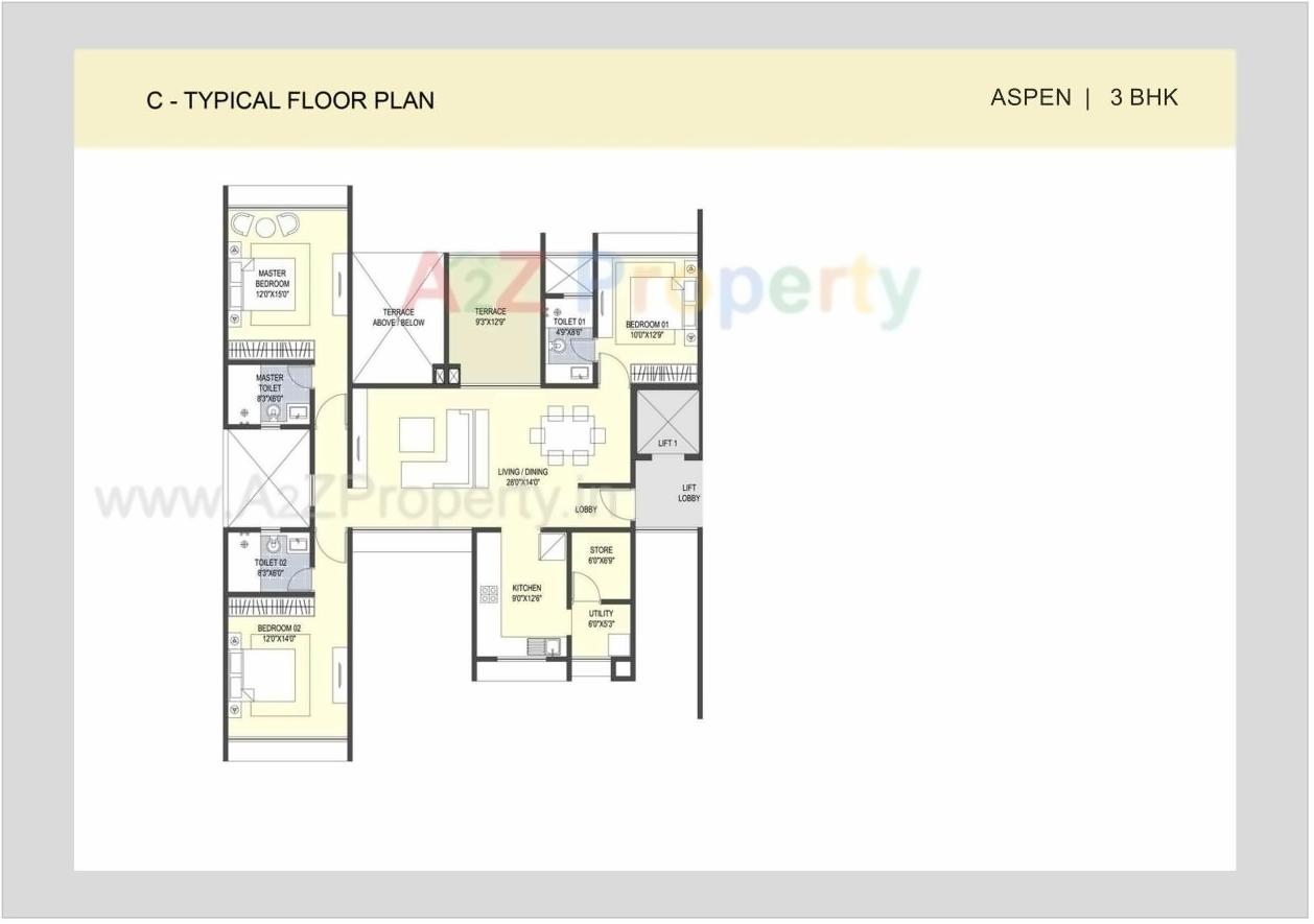 Layout of real estate project The Metrozone Aspen located at Nashik-m-corp, Nashik, Maharashtra