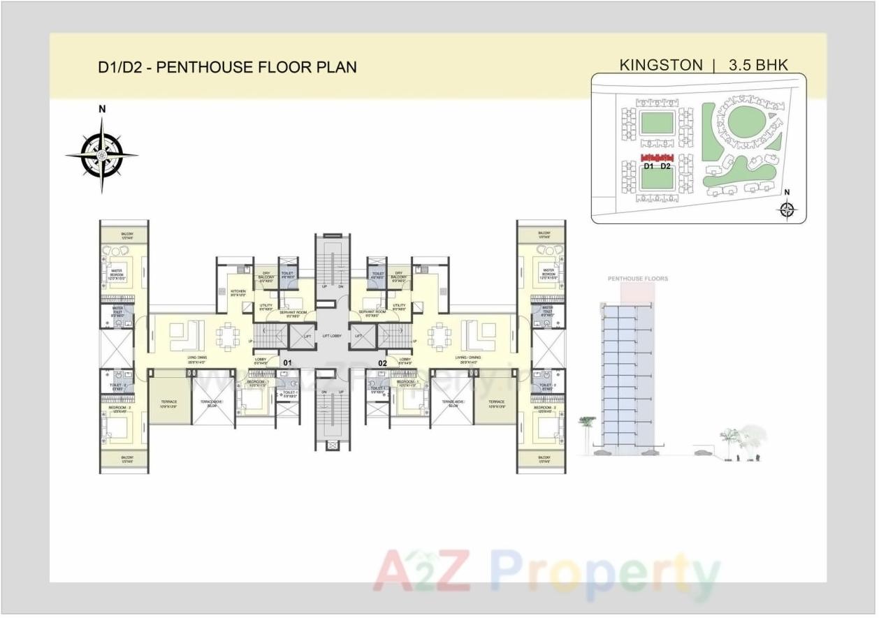 Layout of real estate project The Metrozone Aspen located at Nashik-m-corp, Nashik, Maharashtra