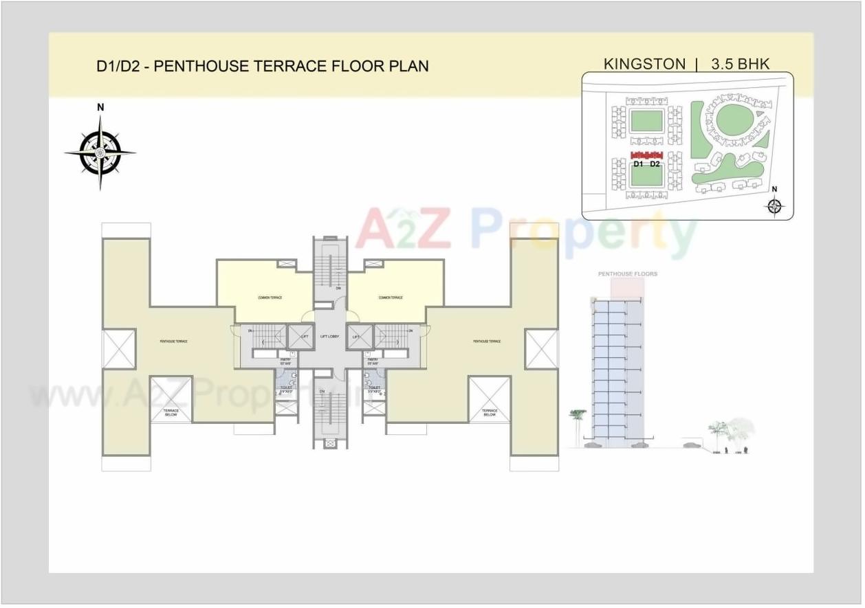 Layout of real estate project The Metrozone Aspen located at Nashik-m-corp, Nashik, Maharashtra