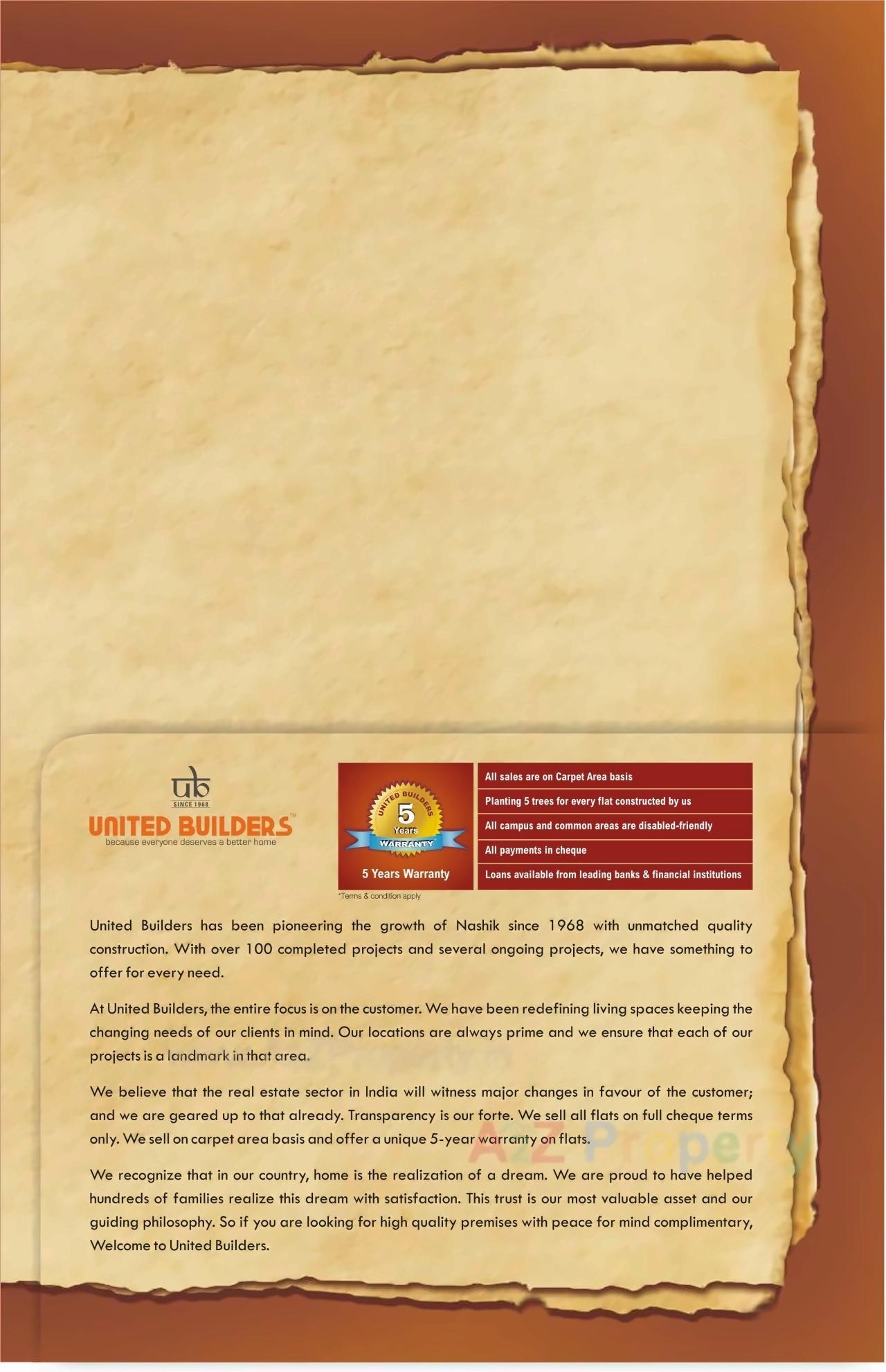  of real estate project United Sanskruti located at Nashik, Nashik, Maharashtra