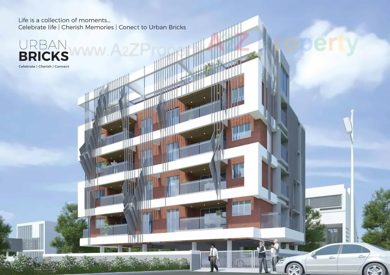 3D Elevation of real estate project Urban Bricks located at Nashik, Nashik, Maharashtra