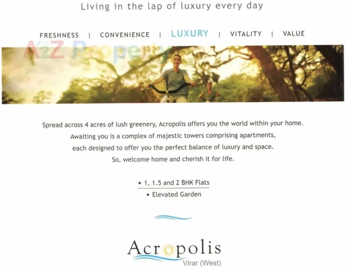 Image 22119 6 of real estate project Acropolis located at Vasaivirar-city-m-corp, Palghar, Maharashtra