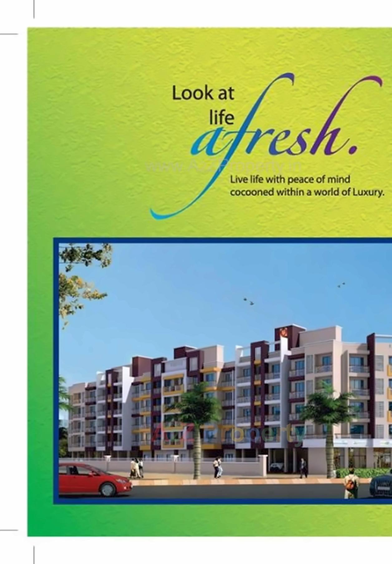 3D Elevation of real estate project Aditi Empire located at Vasaivirar-city-m-corp, Palghar, Maharashtra