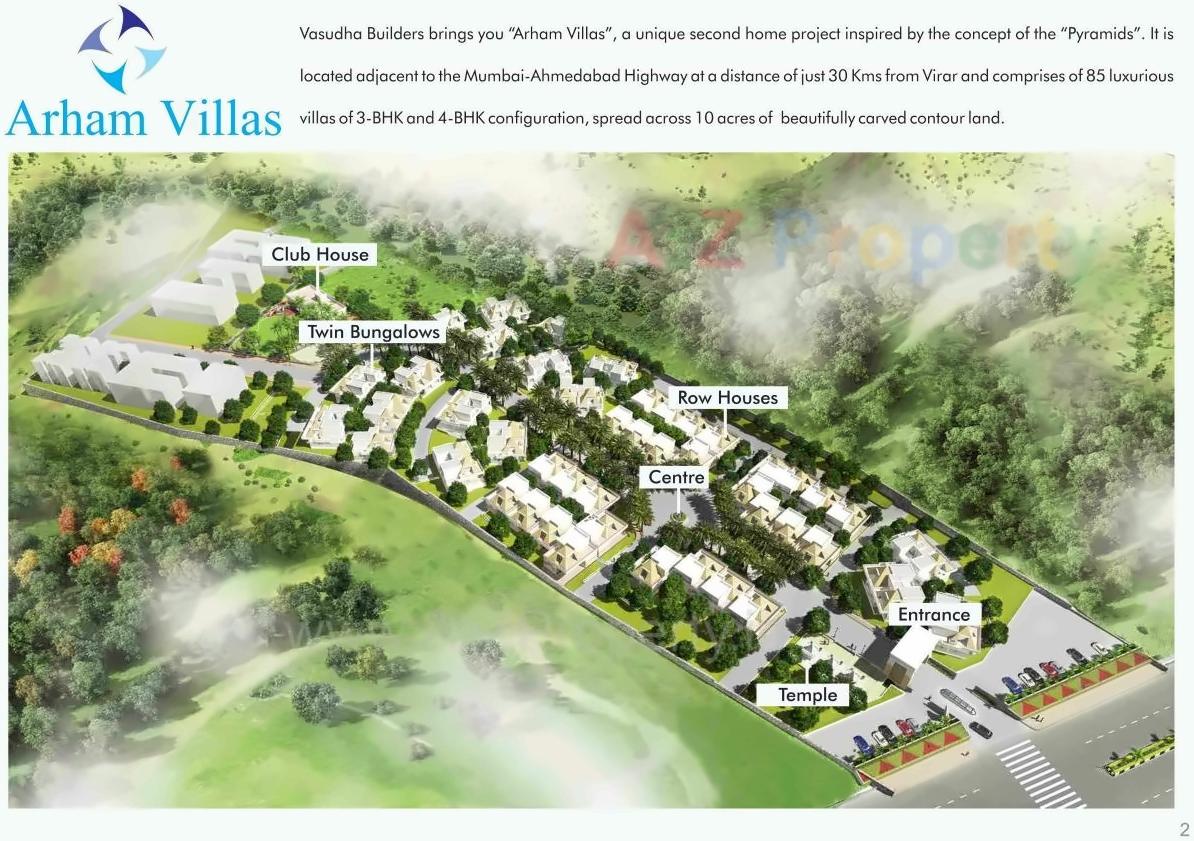  of real estate project Arham Villas located at Takwahal, Palghar, Maharashtra