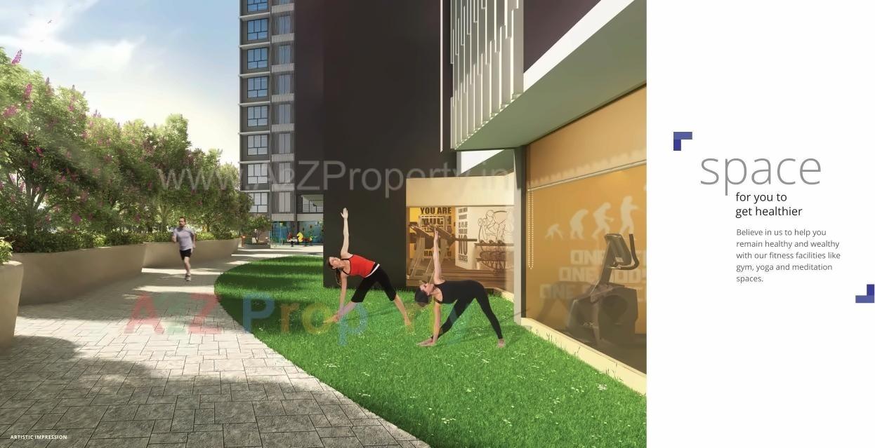 3D Elevation of real estate project Bachraj Lifespace located at Vasaivirar-city-m-corp, Palghar, Maharashtra