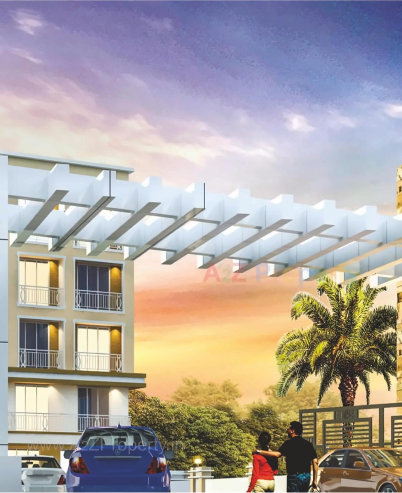 3D Elevation of real estate project Bhavani Darshan located at Shirgaon, Palghar, Maharashtra