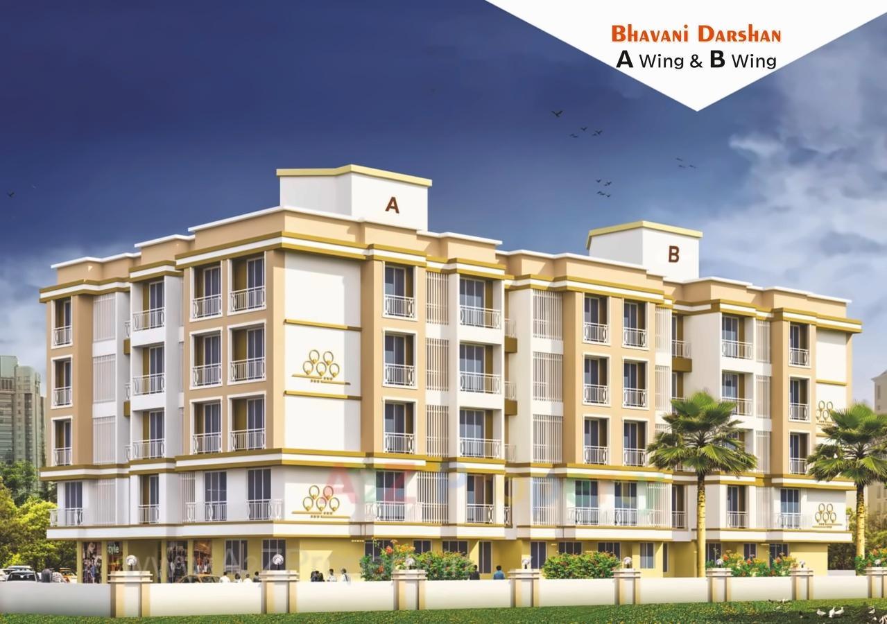 3D Elevation of real estate project Bhavani Darshan located at Shirgaon, Palghar, Maharashtra