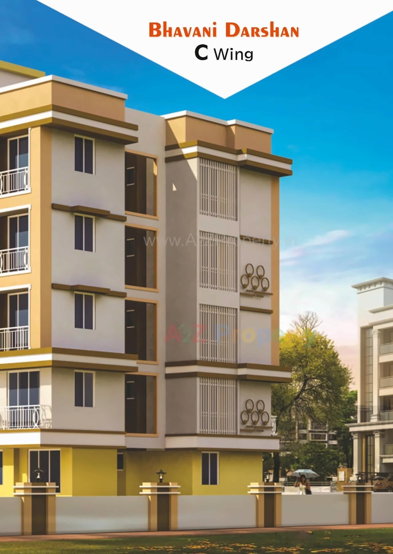 3D Elevation of real estate project Bhavani Darshan located at Shirgaon, Palghar, Maharashtra