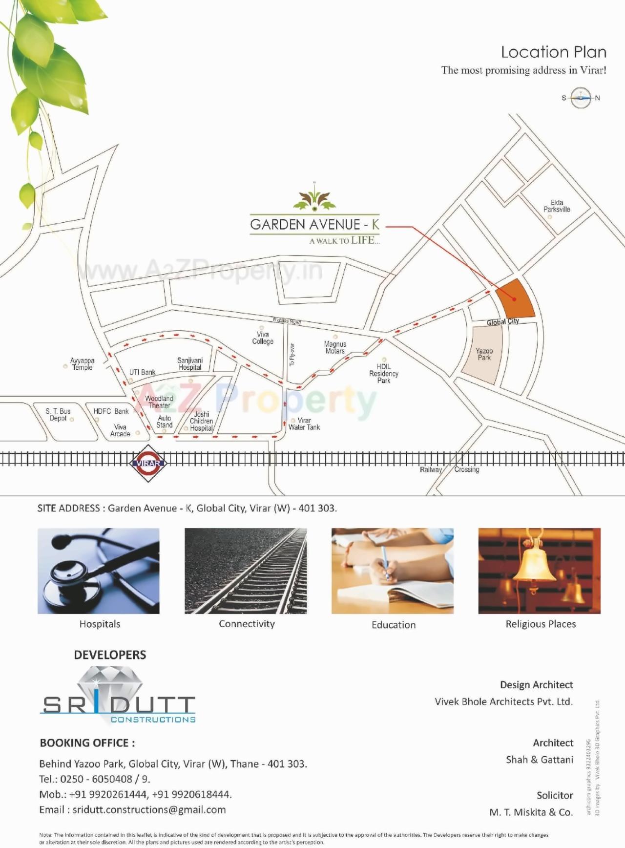  of real estate project Garden Avenue   K K located at Vasaivirar-city-m-corp, Palghar, Maharashtra