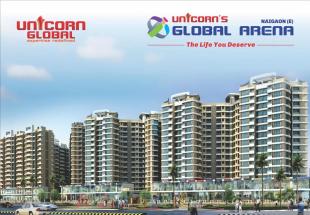 Elevation of real estate project Global Arena located at Tivari, Palghar, Maharashtra