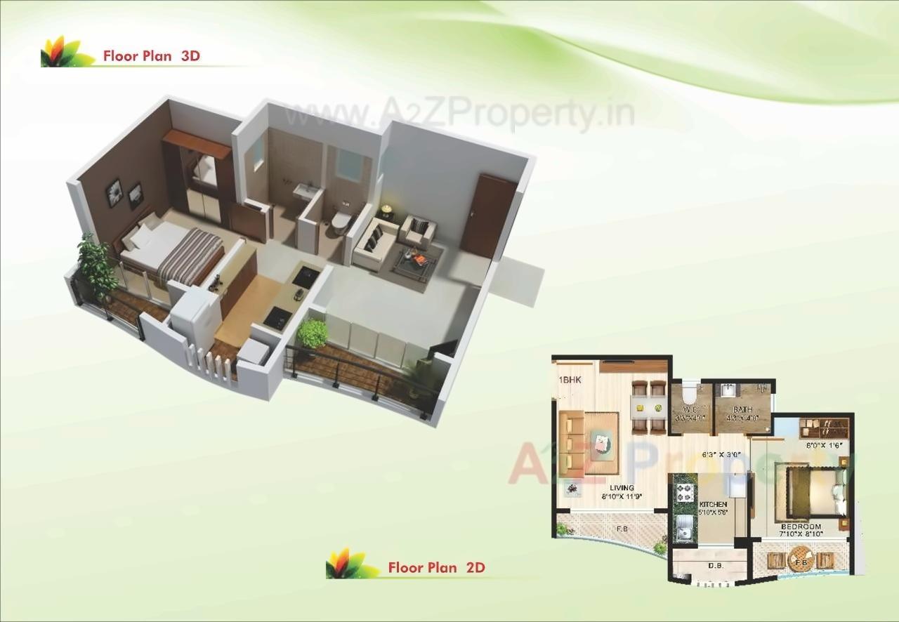 Layout of real estate project Global Arena located at Tivari, Palghar, Maharashtra