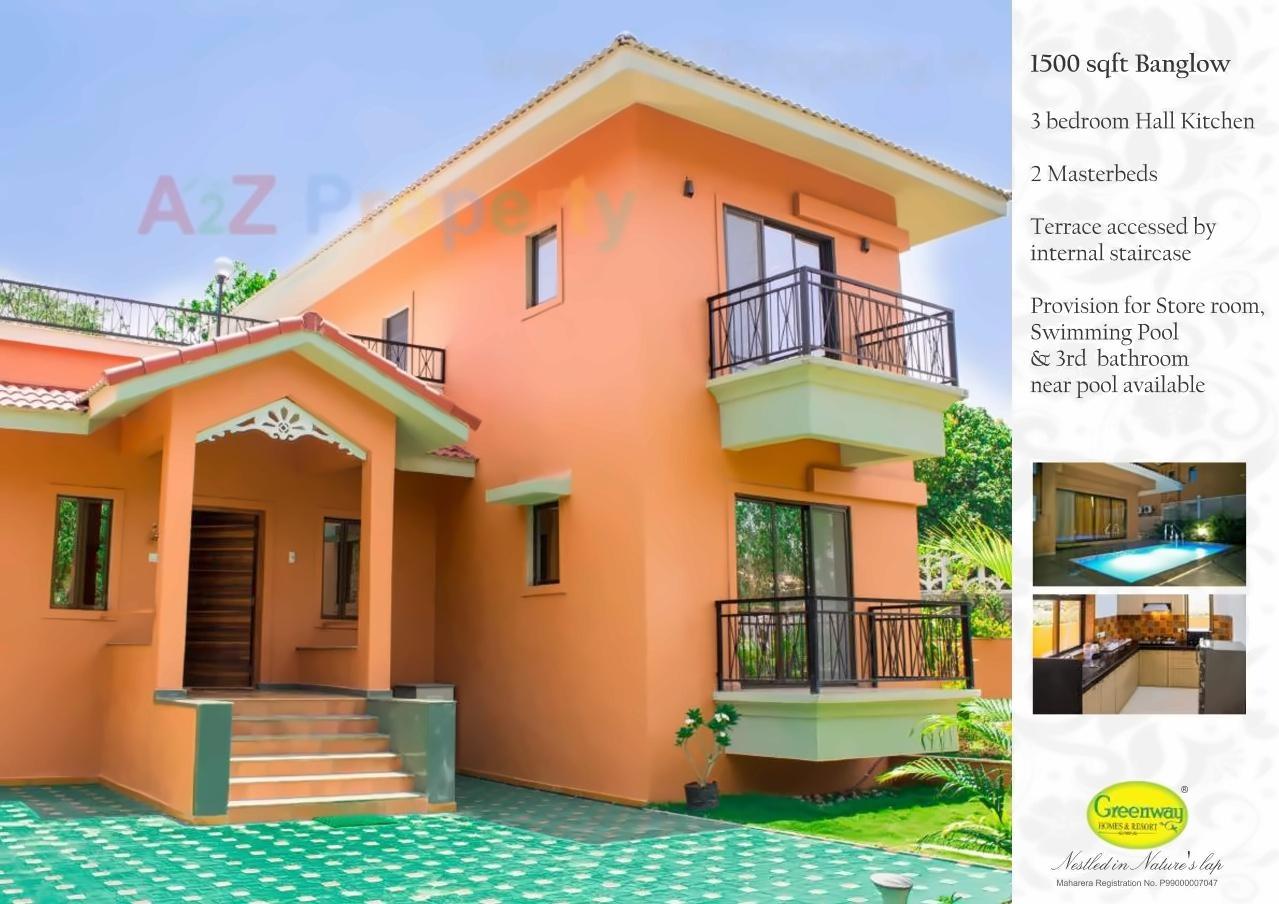 3D Elevation of real estate project Greenway located at Malwada, Palghar, Maharashtra