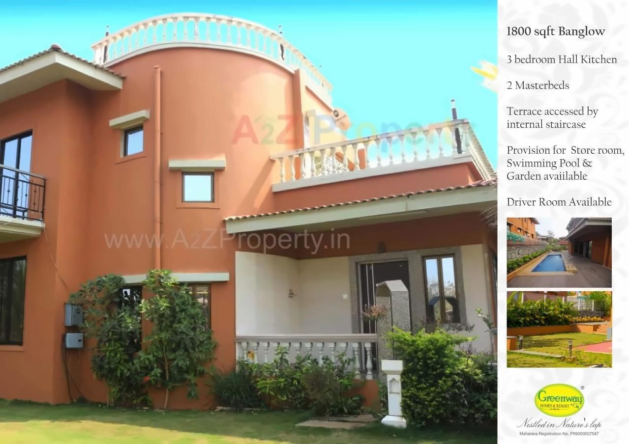 3D Elevation of real estate project Greenway located at Malwada, Palghar, Maharashtra