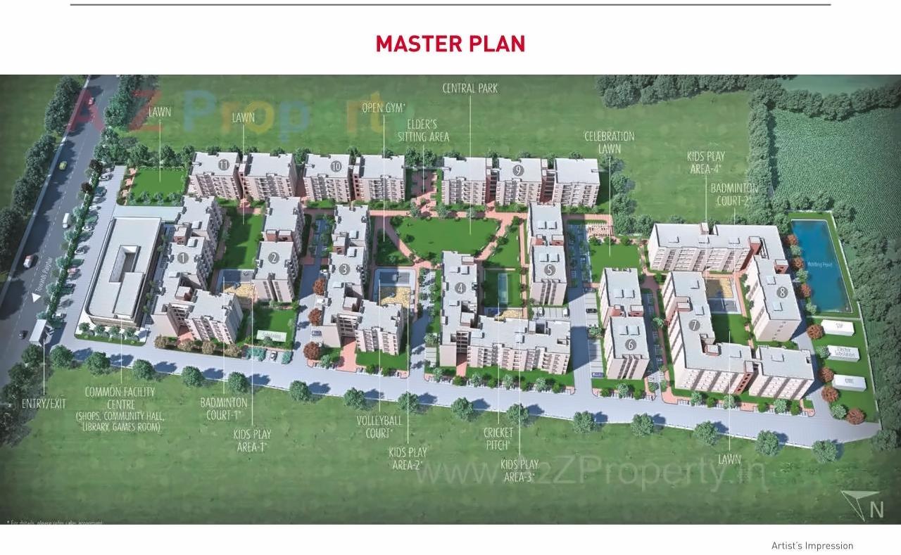 Layout of real estate project Happinest Palghar Project      I located at Nandore, Palghar, Maharashtra