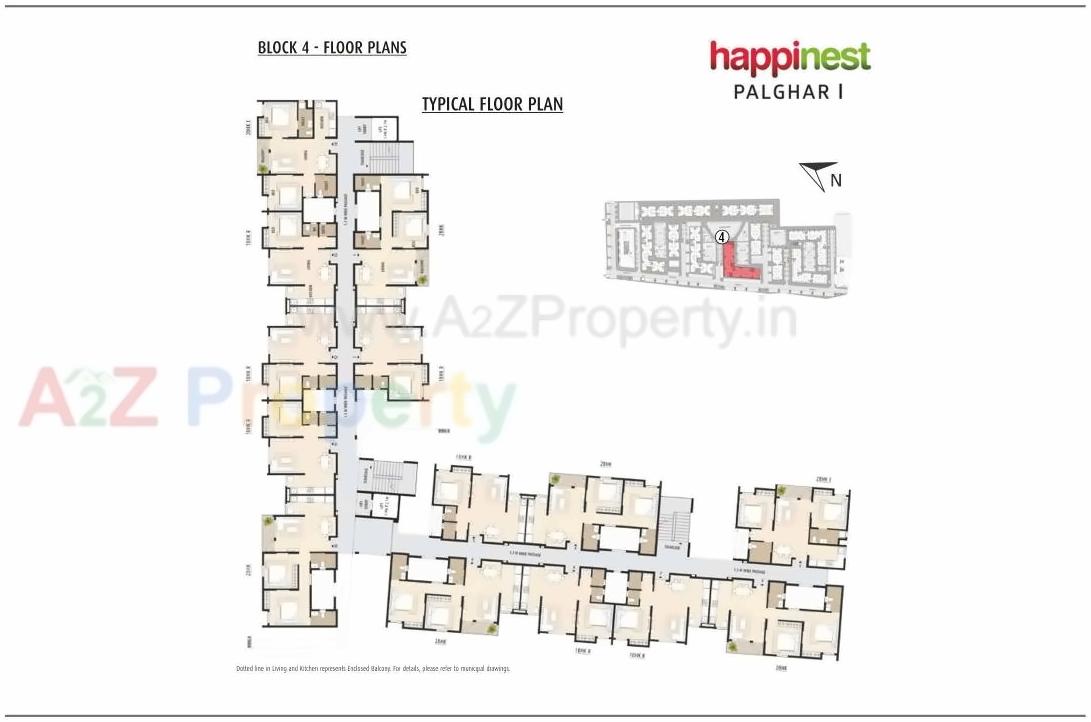 Layout of real estate project Happinest Palghar Project      I located at Nandore, Palghar, Maharashtra