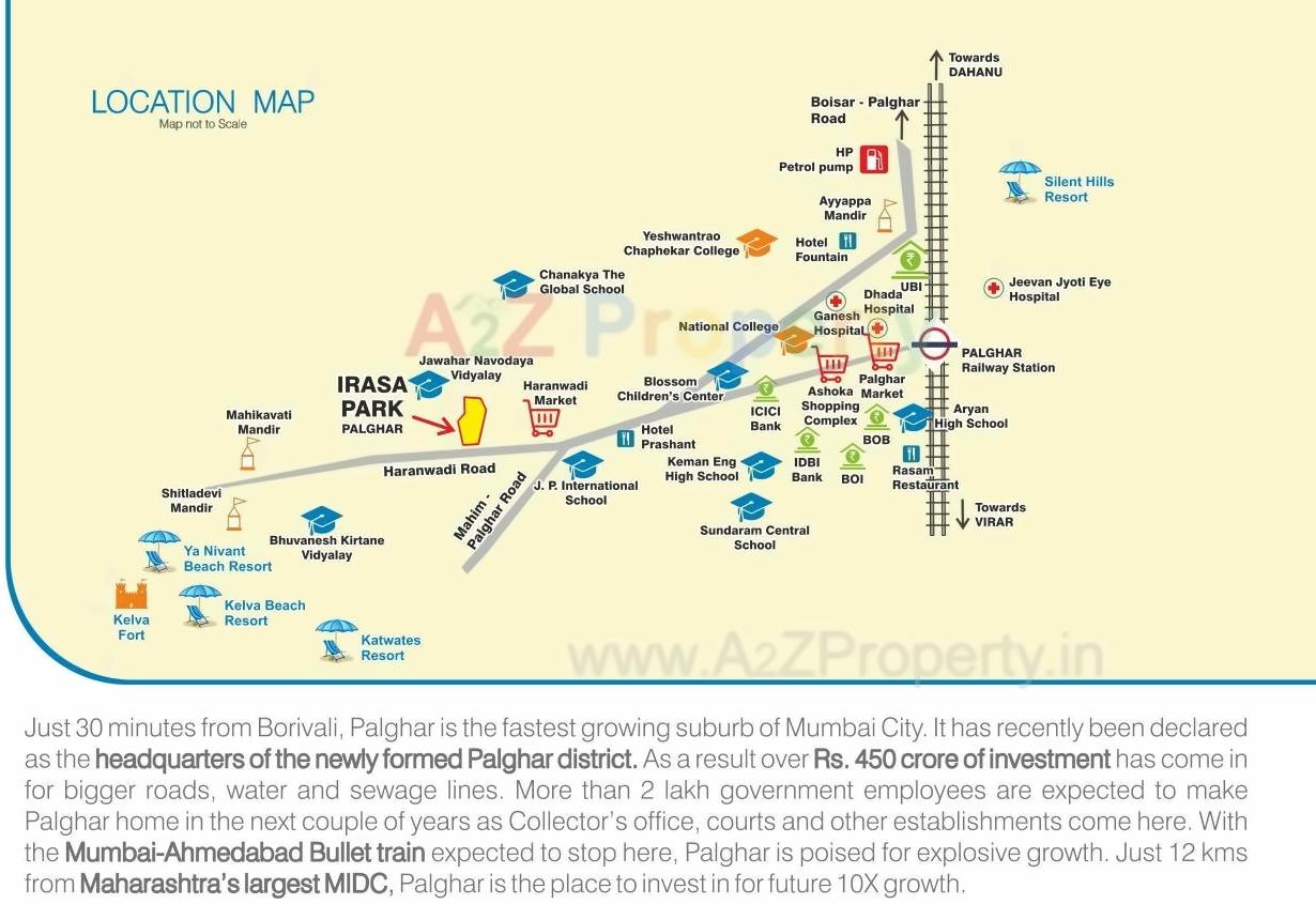  of real estate project Irasa Park located at Mahim, Palghar, Maharashtra