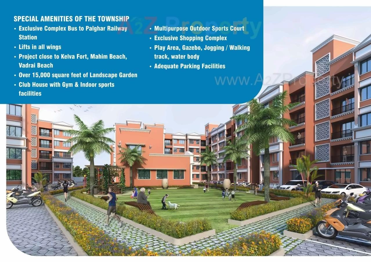 3D Elevation of real estate project Irasa Park located at Mahim, Palghar, Maharashtra