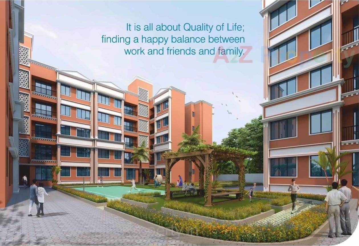 3D Elevation of real estate project Irasa Park located at Mahim, Palghar, Maharashtra