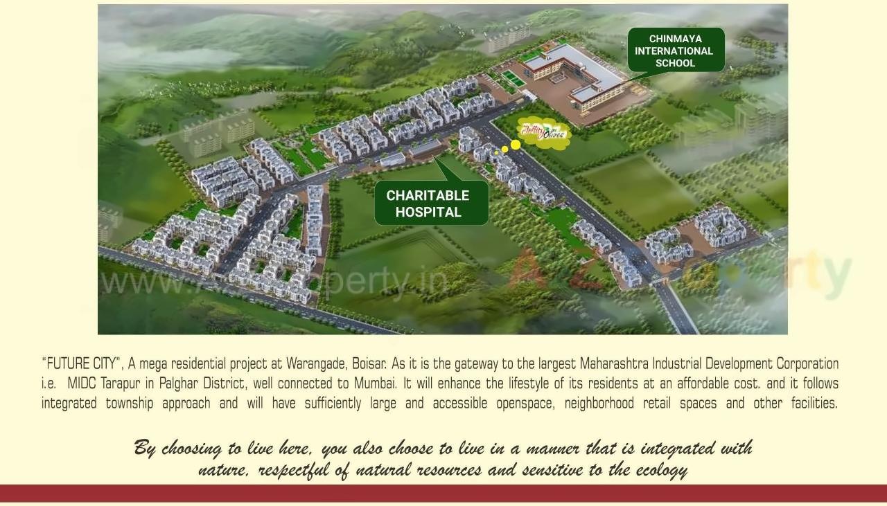  of real estate project Jollity Olive located at Varangade, Palghar, Maharashtra