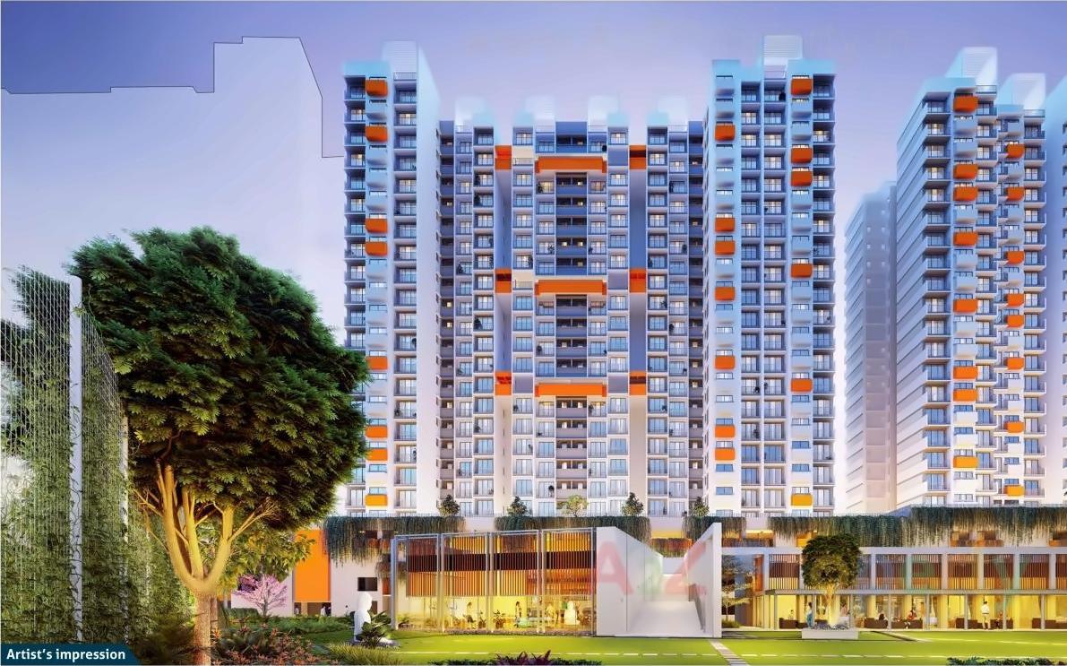 3D Elevation of real estate project Joyville Virar located at Vasaivirar-city-m-corp, Palghar, Maharashtra