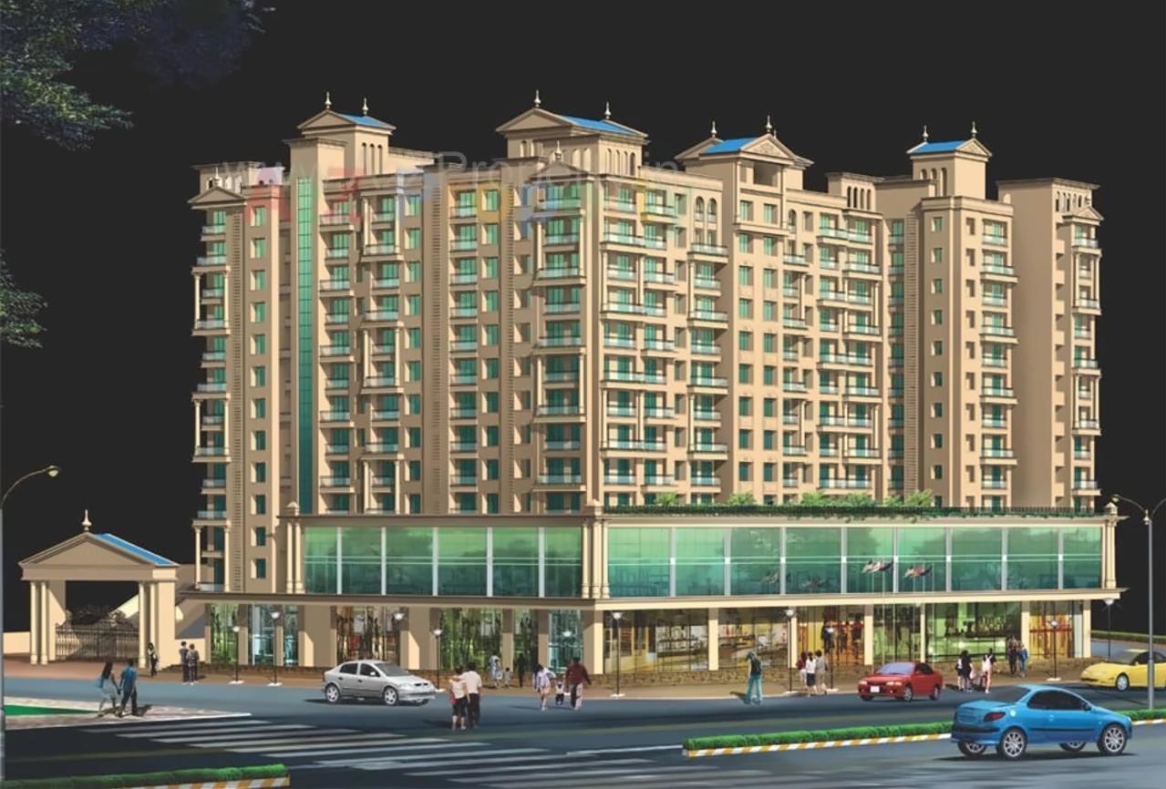 3D Elevation of real estate project Kingston Court located at Vasaivirar-city-m-corp, Palghar, Maharashtra