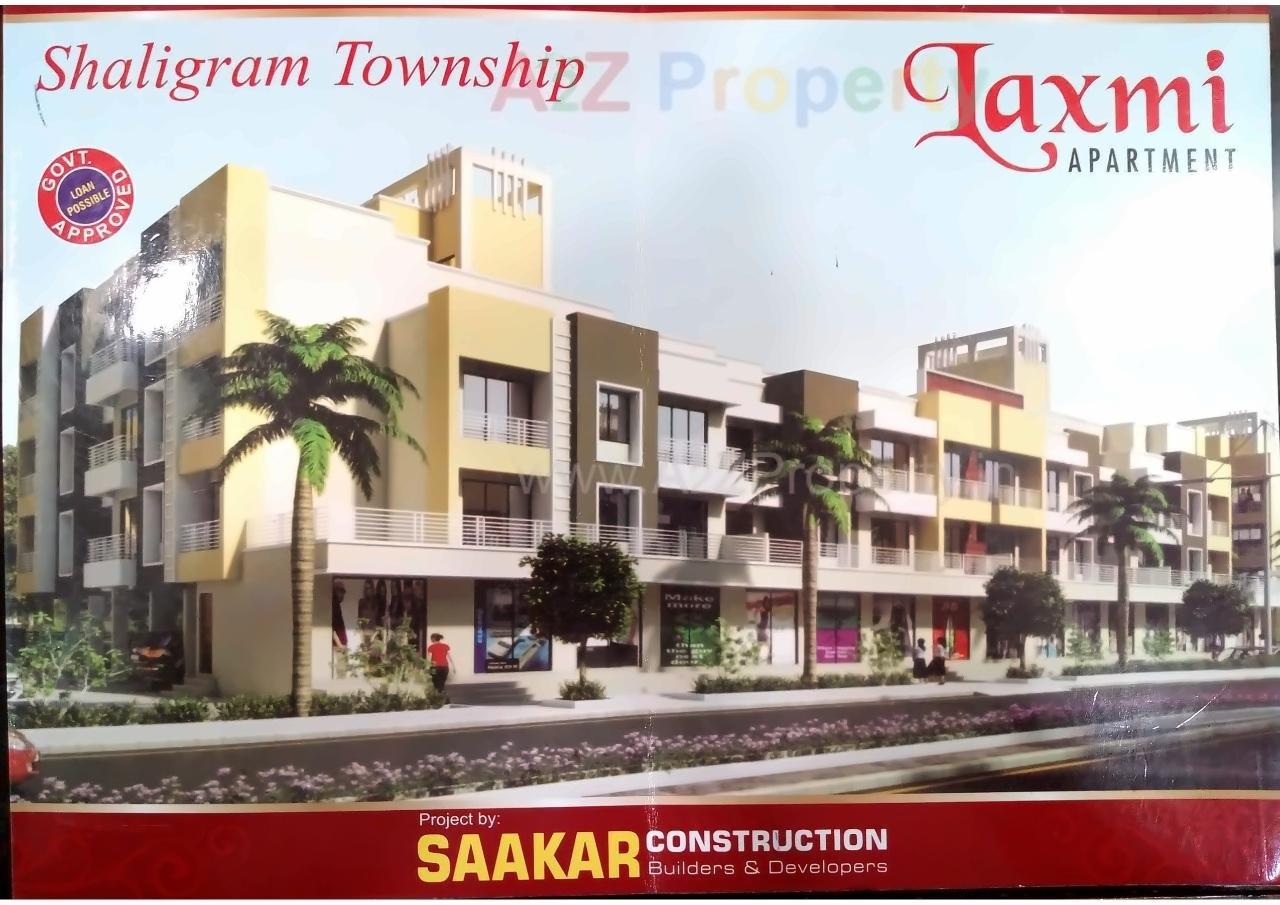 3D Elevation of real estate project Laxmi Apt located at Padghe, Palghar, Maharashtra