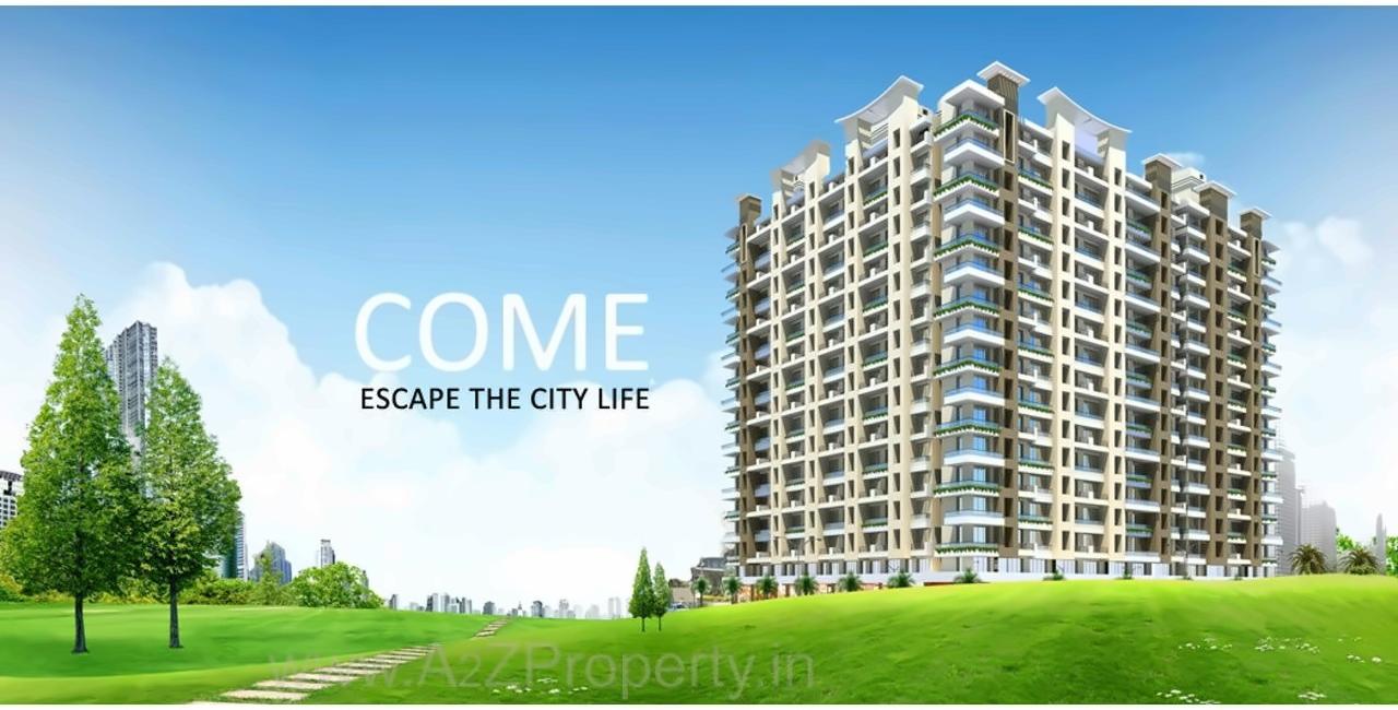3D Elevation of real estate project Maitry Heights located at Vasaivirar-city-m-corp, Palghar, Maharashtra