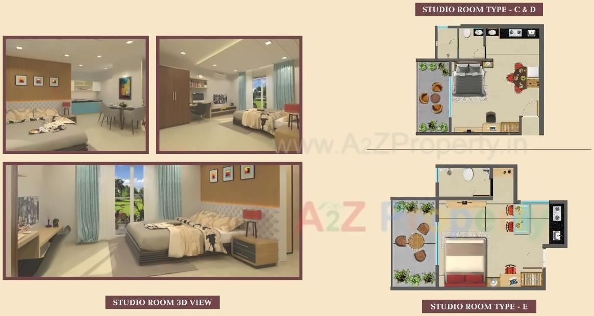 Layout of real estate project Majestic Meadows located at Dhekale, Palghar, Maharashtra