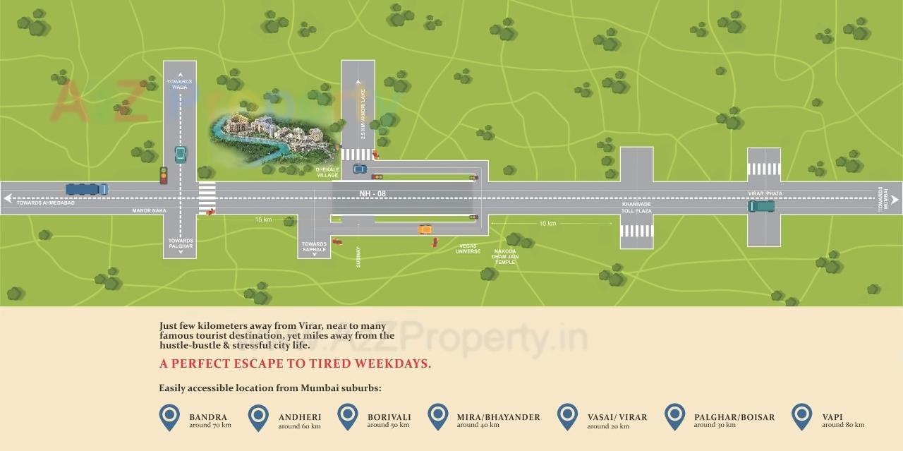  of real estate project Majestic Meadows located at Dhekale, Palghar, Maharashtra