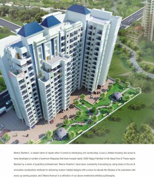 Elevation of real estate project Meera Avenue located at Vasaivirar-city-m-corp, Palghar, Maharashtra