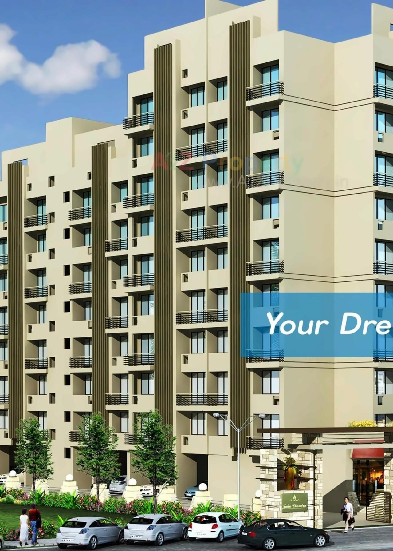 3D Elevation of real estate project Mohak Oyster Living located at Vasaivirar-city-m-corp, Palghar, Maharashtra