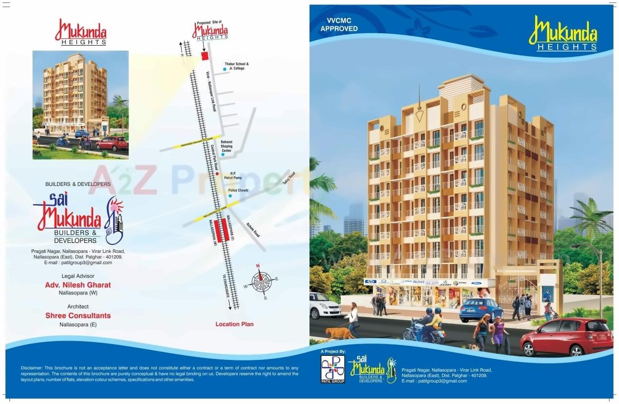 of real estate project Mukunda Heights located at Vasaivirar-city-m-corp, Palghar, Maharashtra