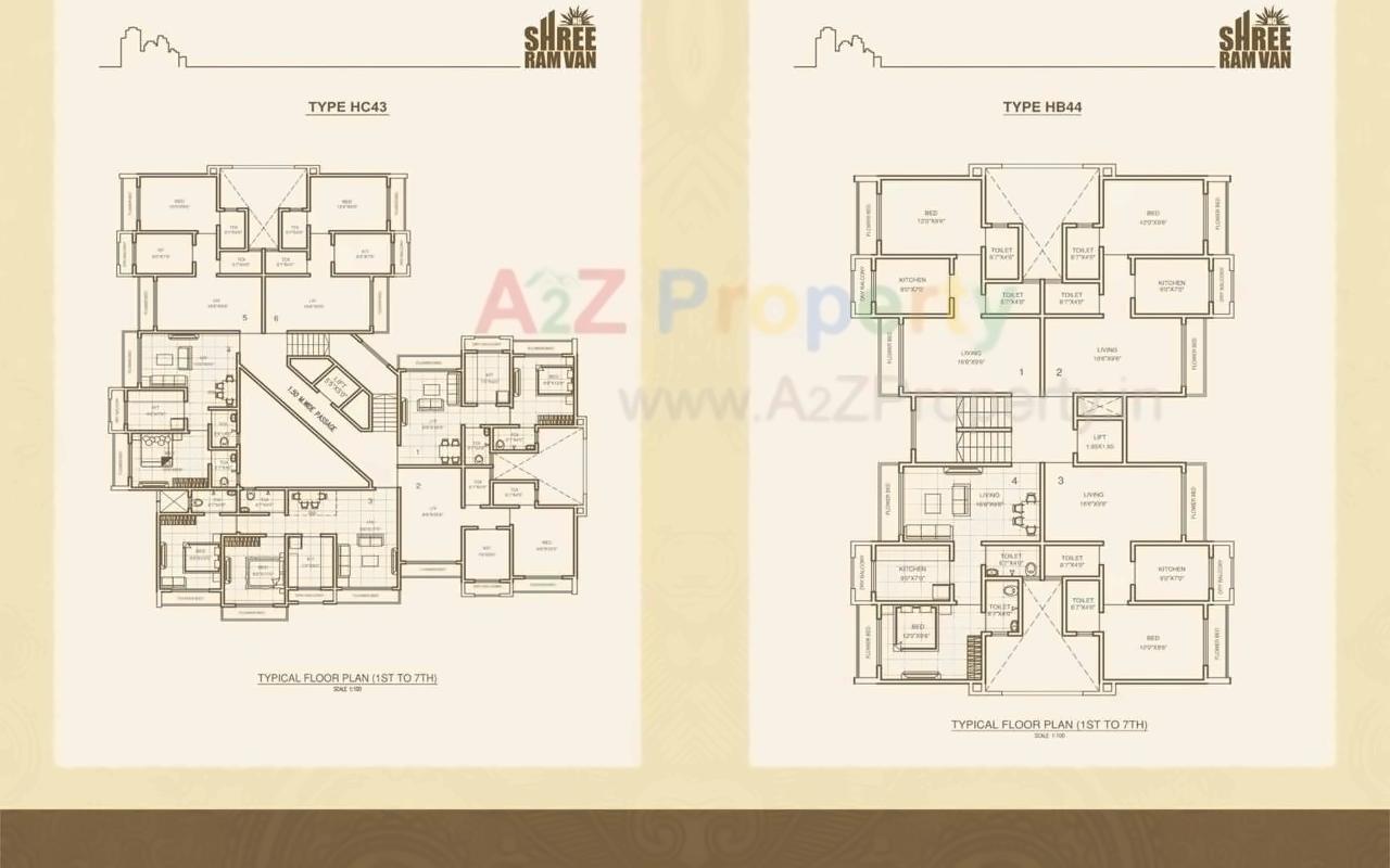 Layout of real estate project N G Shree Ram Van located at Vasaivirar-city-m-corp, Palghar, Maharashtra