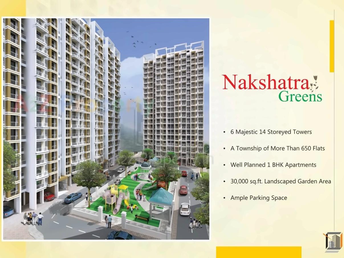3D Elevation of real estate project Nakshatra Greens located at Tivari, Palghar, Maharashtra