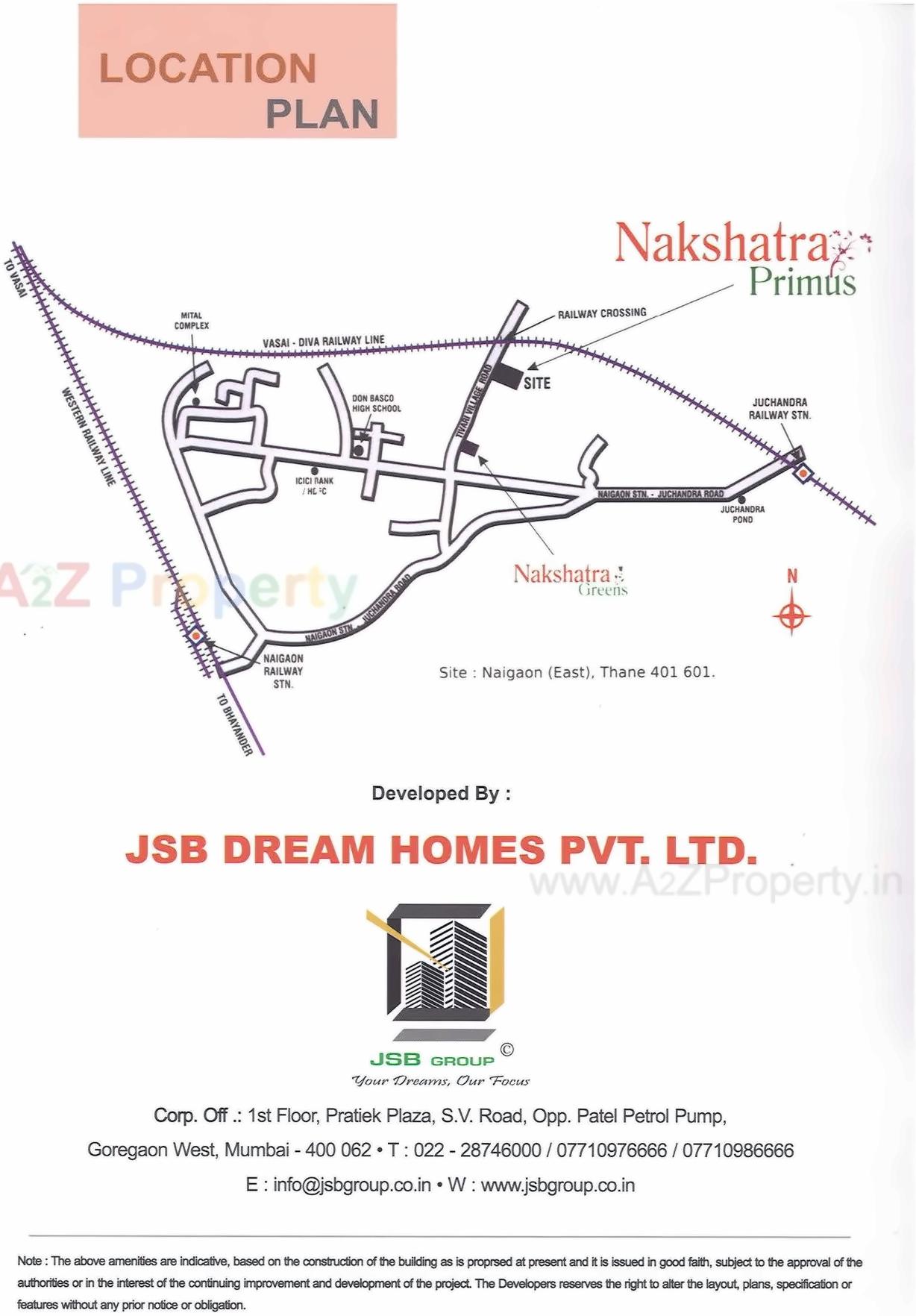 of real estate project Nakshatra Primus located at Tivari, Palghar, Maharashtra