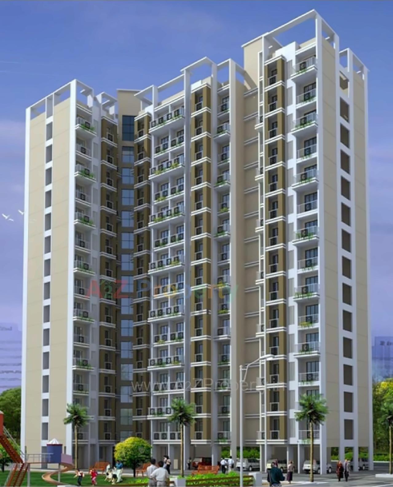 3D Elevation of real estate project Narmada Mohan located at Vasaivirar-city-m-corp, Palghar, Maharashtra