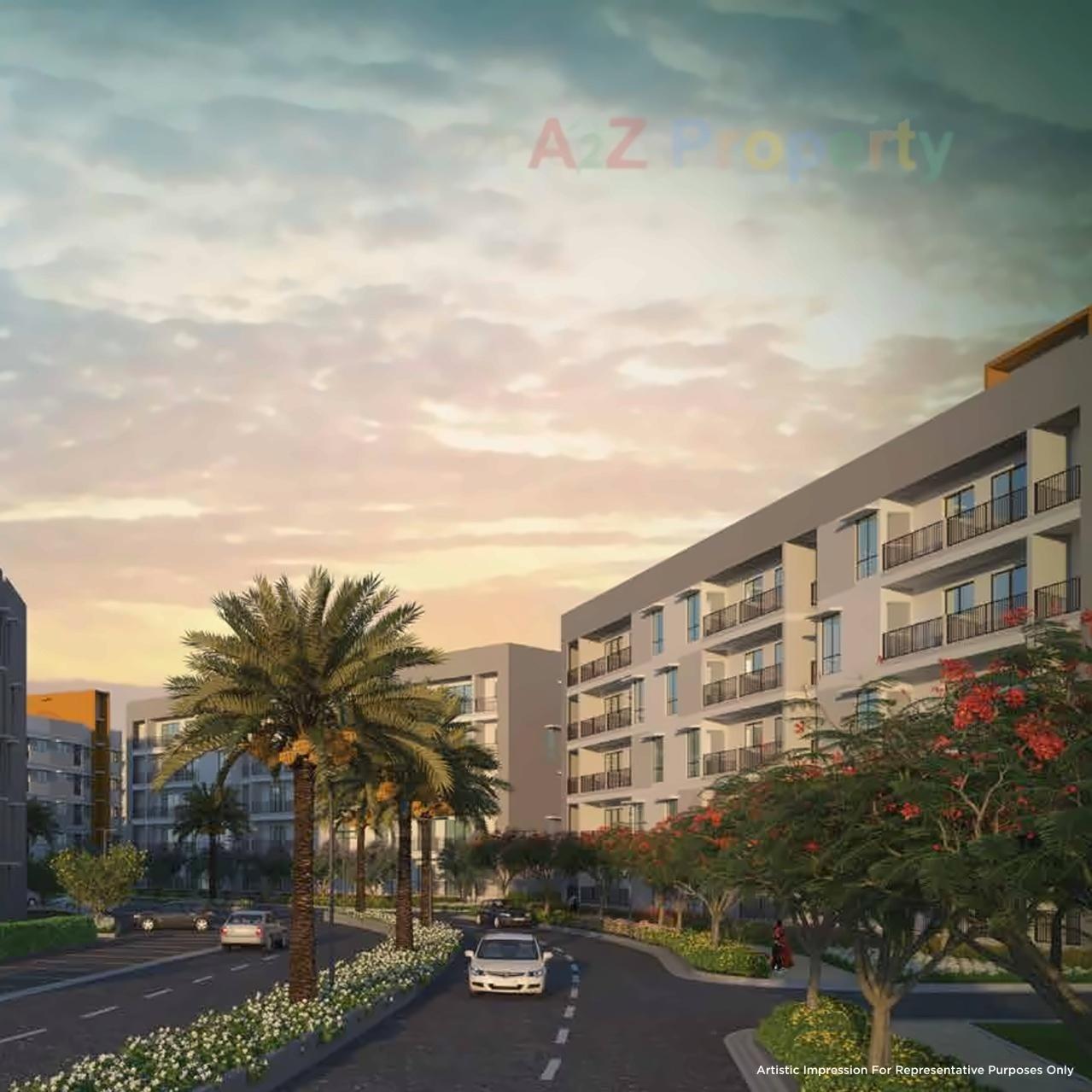 3D Elevation of real estate project New Haven Boisar located at Panchali, Palghar, Maharashtra