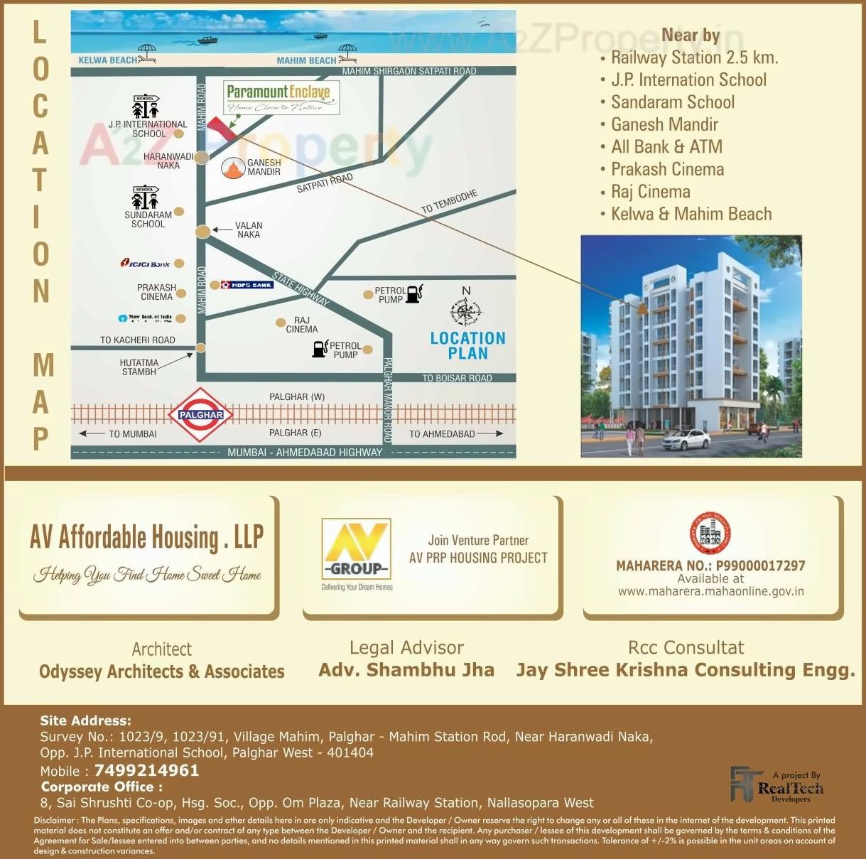  of real estate project Paramount Enclave  No located at Mahim, Palghar, Maharashtra