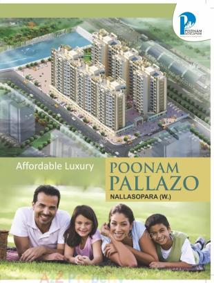 Elevation of real estate project Poonam Pallazo located at Vasaivirar-city-m-corp, Palghar, Maharashtra