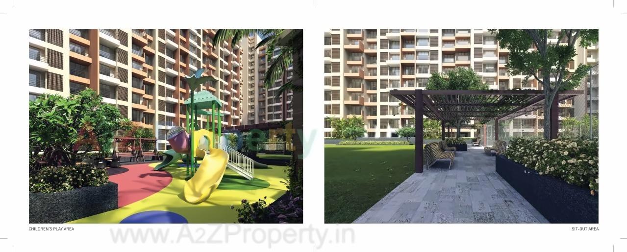 3D Elevation of real estate project Poonam Park View located at Vasaivirar-city-m-corp, Palghar, Maharashtra