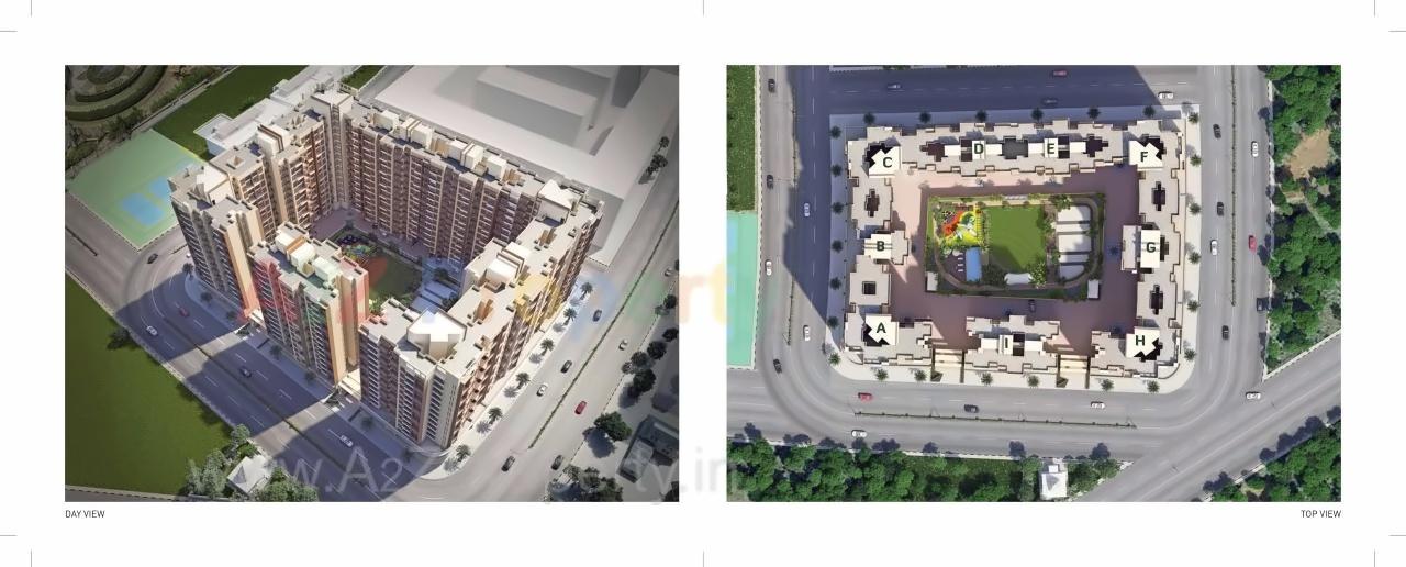 Layout of real estate project Poonam Park View located at Vasaivirar-city-m-corp, Palghar, Maharashtra