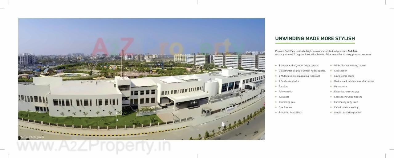 3D Elevation of real estate project Poonam Park View located at Vasaivirar-city-m-corp, Palghar, Maharashtra