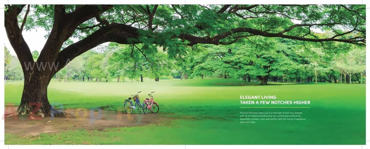 3D Elevation of real estate project Poonam Park View located at Vasaivirar-city-m-corp, Palghar, Maharashtra