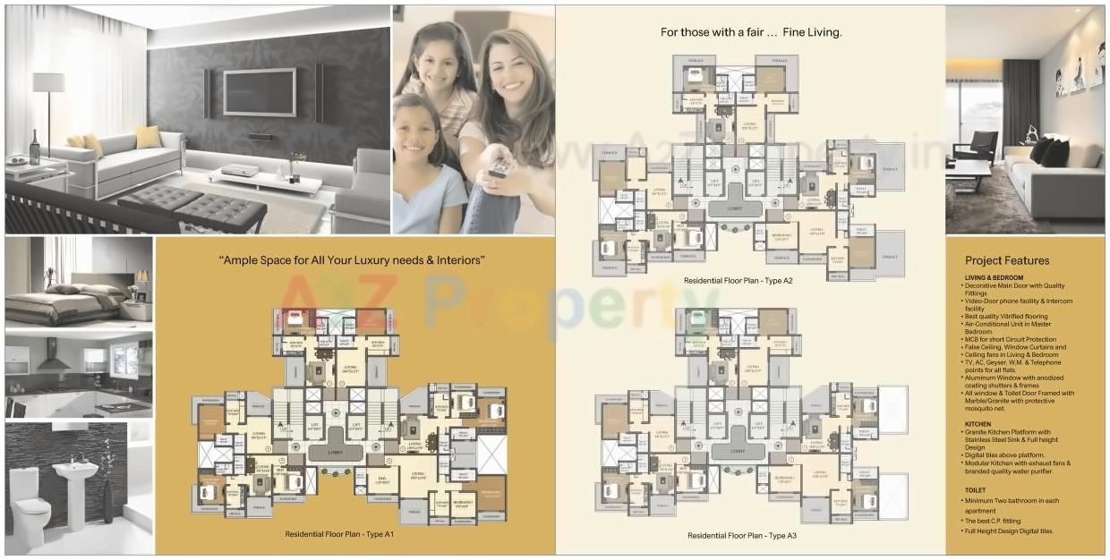 Layout of real estate project Rainbow Height located at Vasaivirar-city-m-corp, Palghar, Maharashtra