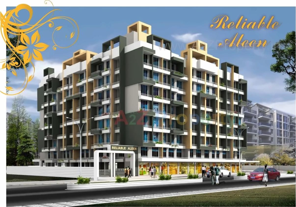 3D Elevation of real estate project Reliable Aleen A,b,c located at Vasaivirar-city-m-corp, Palghar, Maharashtra